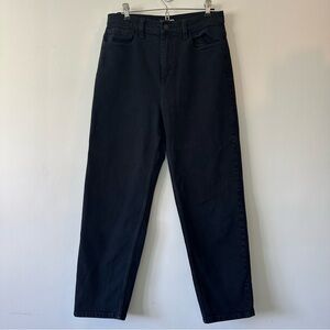 Classic Black Mom Jeans